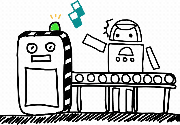 読み込み中ロボ